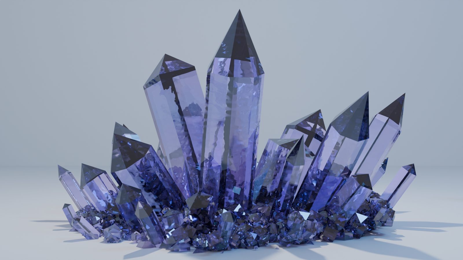 Procedural crystal generator for Blender